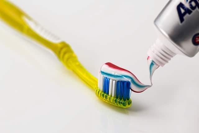Tandenborstel voor het tanden poetsen