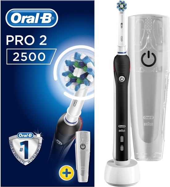 De Oral-B Pro 2 helpt bij het tanden poetsen